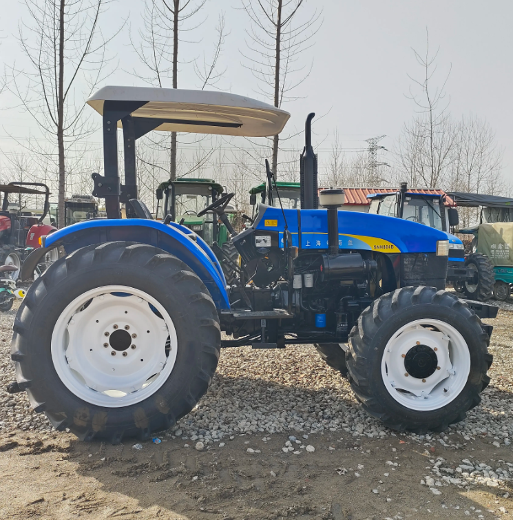 Second Hand Used Small Four Wheel 4x4 Mini Walking Agricultural Farm Tractor