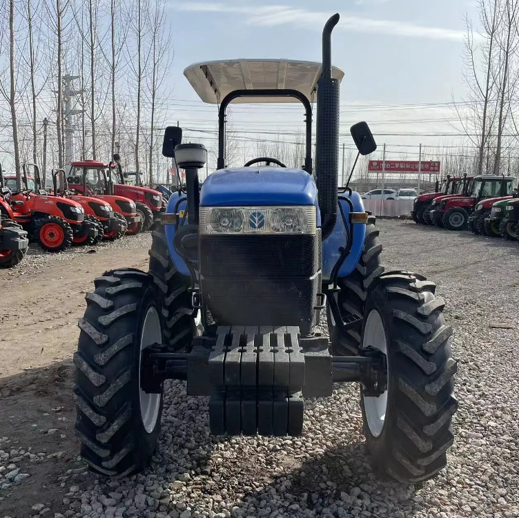 Second Hand Used Small Four Wheel 4x4 Mini Walking Agricultural Farm Tractor