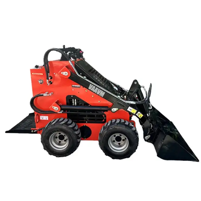 Crawler Loader Earth-Moving Machinery 0.9Ton Skid Steer Loader With Track