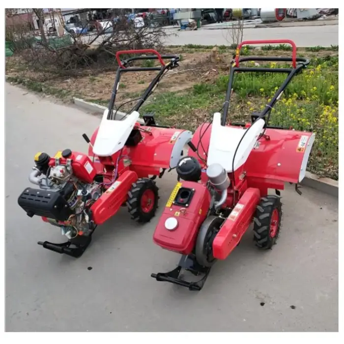 Farm Mini Hand Walking Behind 2 Wheel Tractor