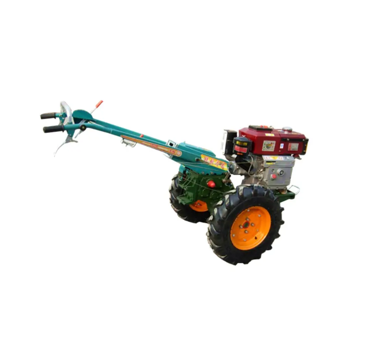 Walking Tractor with Plough / Tiller / Grass Mower 18 HP Hand Walking Agricultural Tractor