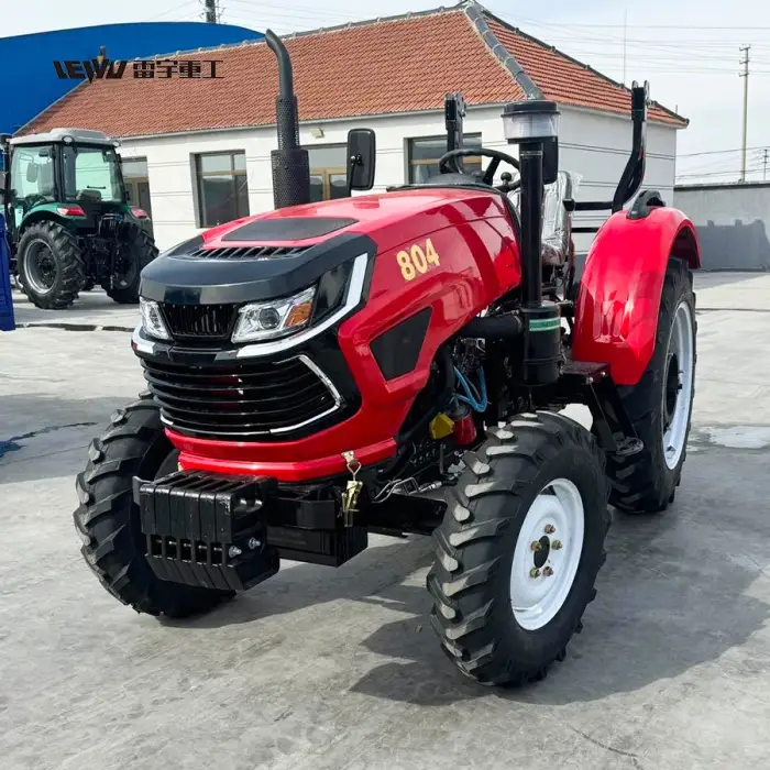 Agricultural Mini Farm Tractors Machine Walk-Behind Tractor With Disc Plow 4x4 Tractor