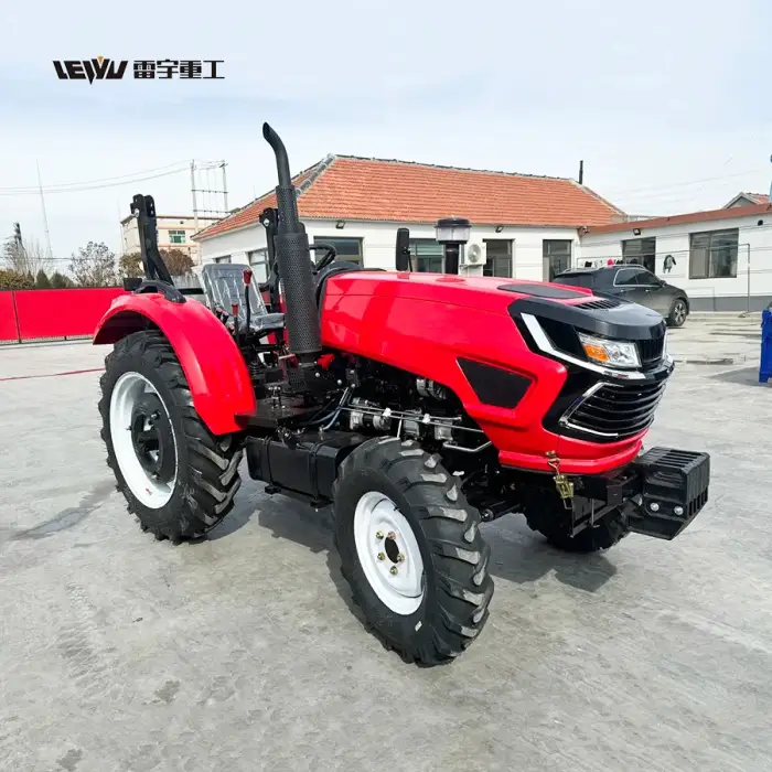 Agricultural Mini Farm Tractors Machine Walk-Behind Tractor With Disc Plow 4x4 Tractor