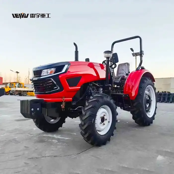 Agricultural Mini Farm Tractors Machine Walk-Behind Tractor With Disc Plow 4x4 Tractor