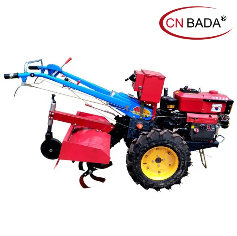 Mini Farm Hand Tractor Price 15 HP 18 HP 20 HP Two Wheel Walk-Behind Tractor for Farm