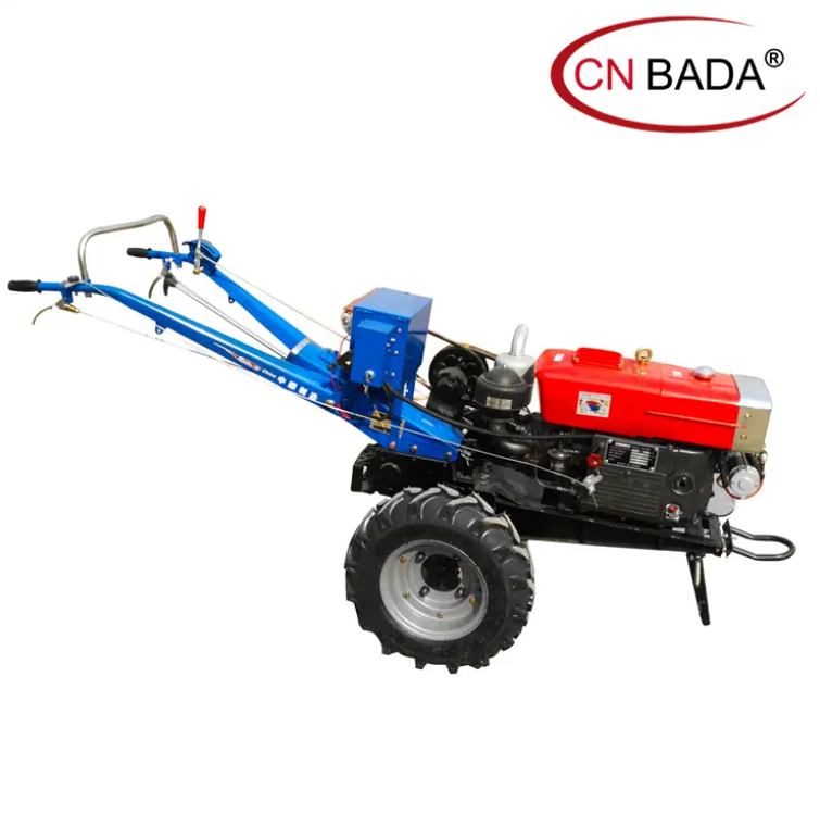 Mini Farm Hand Tractor Price 15 HP 18 HP 20 HP Two Wheel Walk-Behind Tractor for Farm