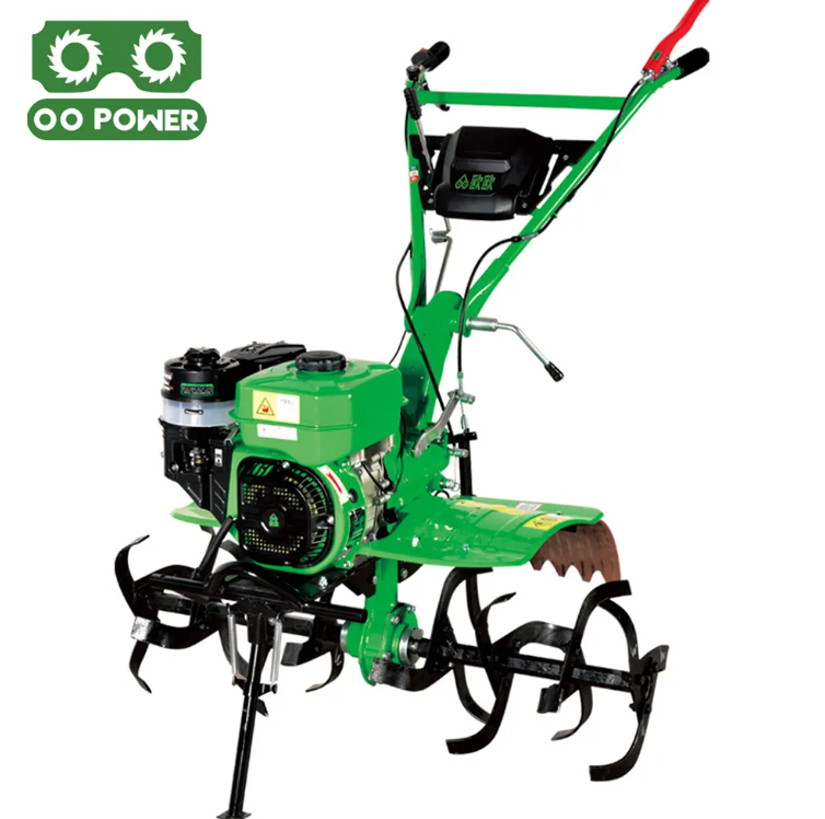 Diesel Walk Behind Tractor Plough Tiller Powerful Engine Rotary Cultivator Tractor