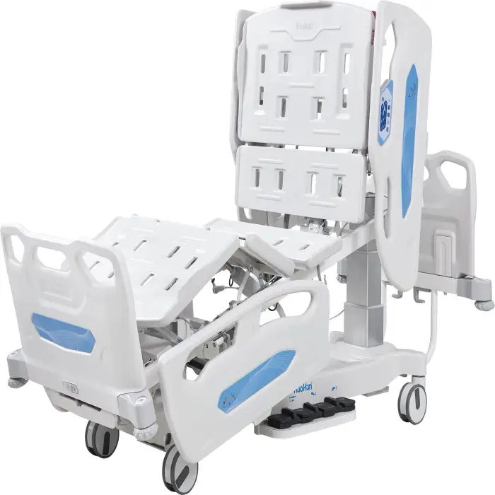 Electric Medical Bed Multi-Functional Metal Hospital Patient CPR electric Bed