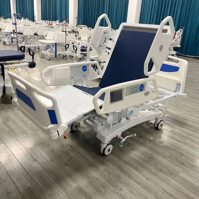 Icu bed electric hospital bed patinet medical multi-function bed with four motors