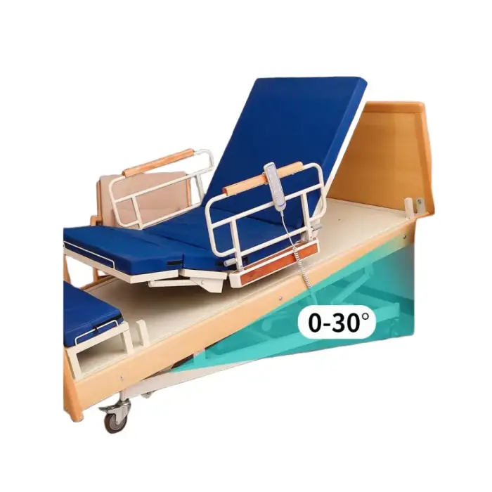 Electric Disabled Elderly Hospital bed Home Care Multi-function Smart Electric Rotating Patient Nursing Bed