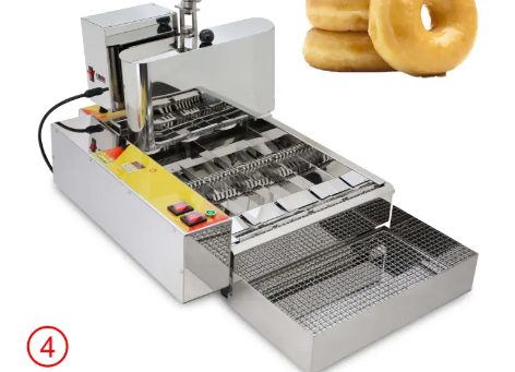 NP-4 Fully Automatic 4 Rows Mini Donut Machine