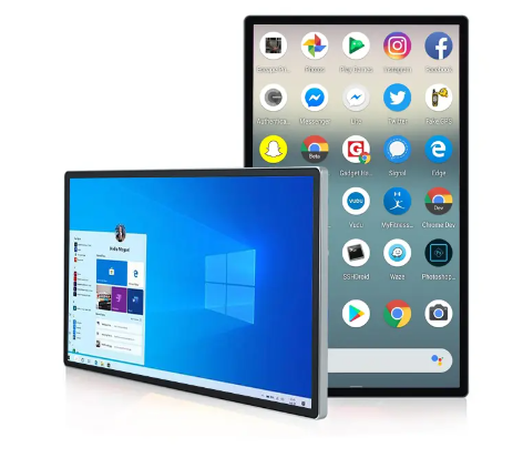 Touchwo capacitive display vertical touchscreen pc monitors all in one android 32" 32inch monitor 32 inch touch screen