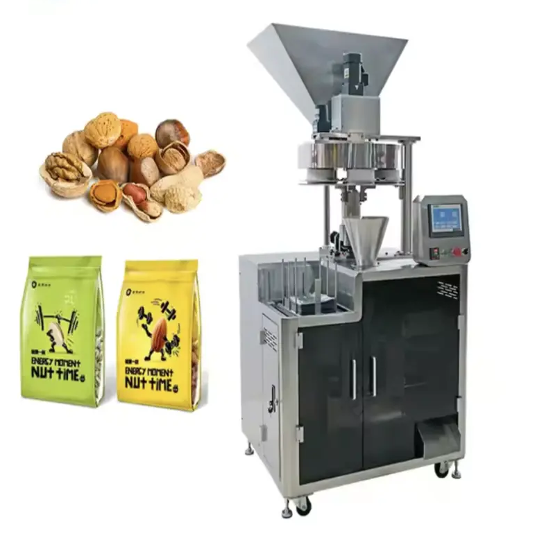 200g Almond Pistachio Nuts Doypack Type Granule Packaging Machine