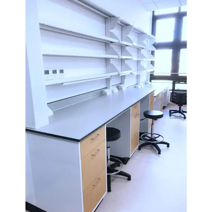 Phenolic Resin Worktops Full Steel Structure Lab Bench Lab Table Lab Furniture