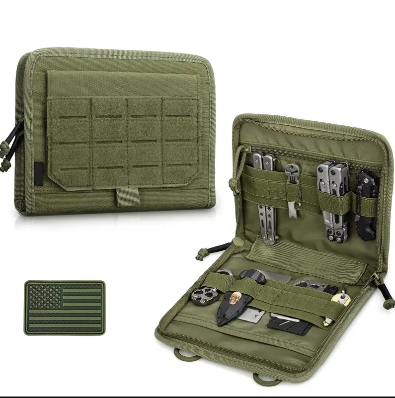 Laser Cutting Multifunction Medical Modular Pouch Tactical Map Tool Tactical Accessory Bag For Backpack Vest