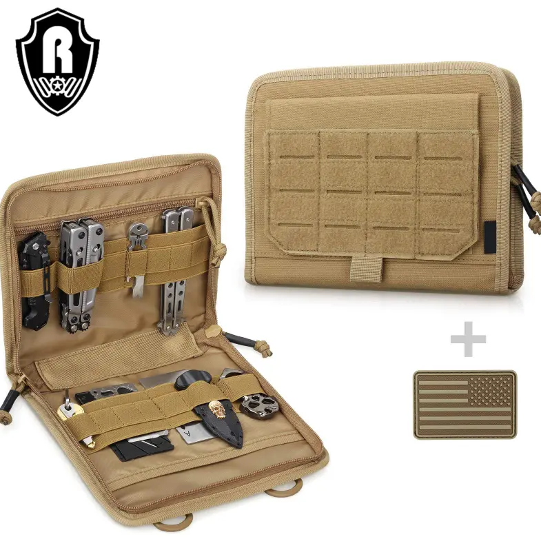 Laser Cutting Multifunction Medical Modular Pouch Tactical Map Tool Tactical Accessory Bag For Backpack Vest