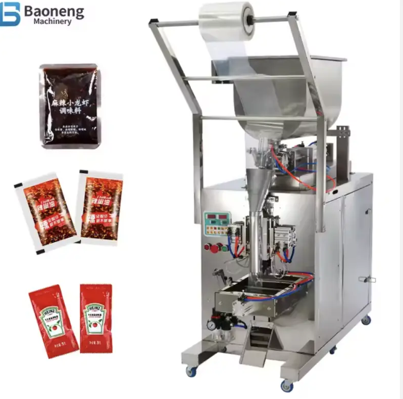 Automatic  butter syrup And sealing tomato paste packaging machine