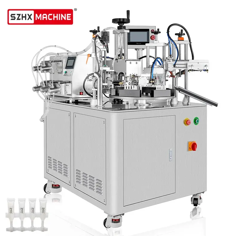 Strip Tube Essence Filling And Sealing Machine Disposable Hair Mask Precise Ceramic Pump Filling Machinery