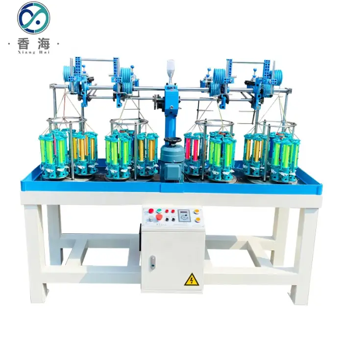 High Speed Three Twisted Rope Braiding Machine TB90-3-4L Cord Braided Rope Making Machine