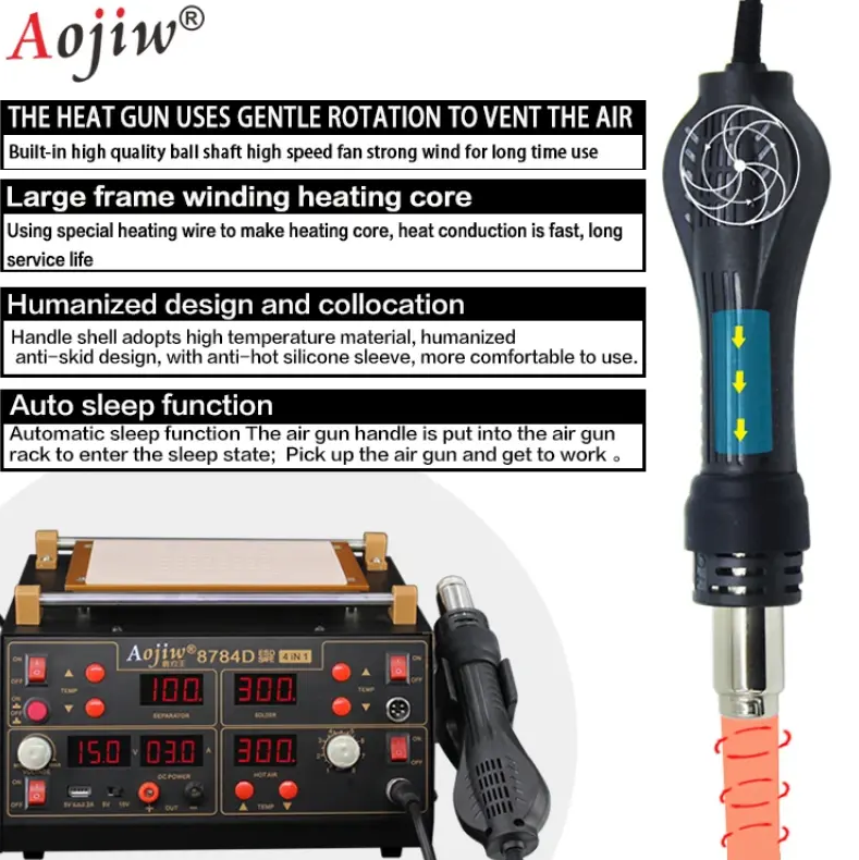 Hot Air Disassembly Welding Table 3A DC Power Screen Separator