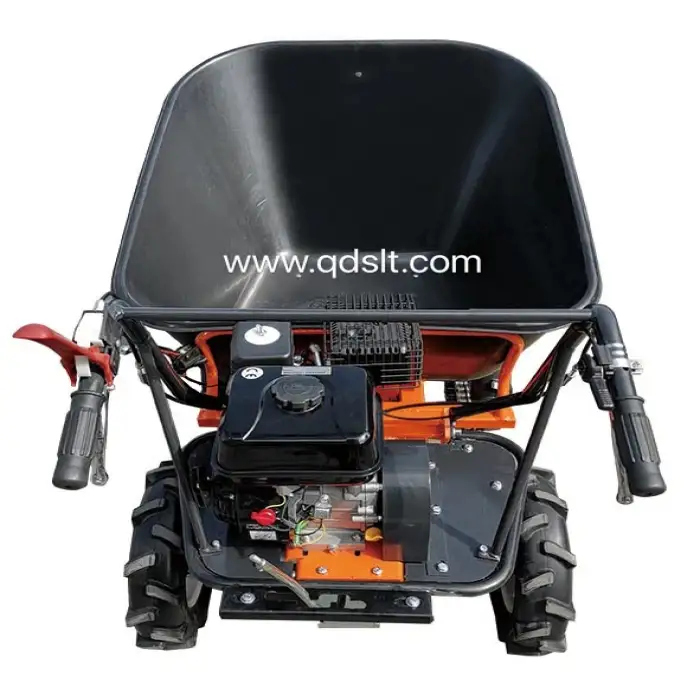 Wheel Barrow Gas Powered 4x4 Mini Dumper For Construction Garden