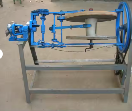 Rice Wheat Straw Rope Making Twisting Braiding Machine