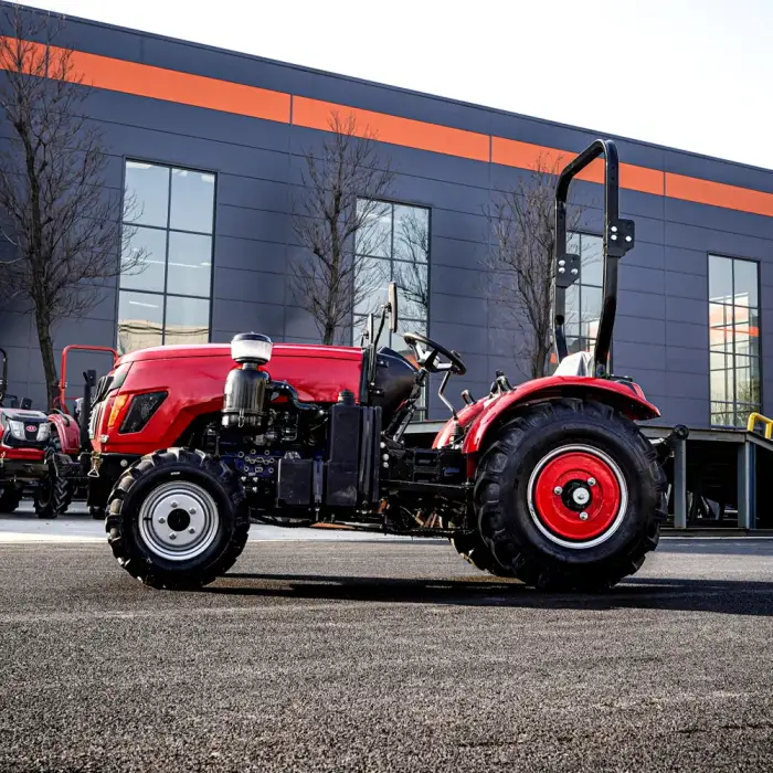 Farm Machine 4 Wheel 50HP Tractor Walk Behind Tractor with Environmental Protection Engine