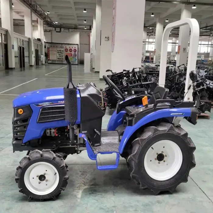 Traktor 4X4 Loader Tractor/Mini Tractor Mini Power Tiller 4Wd Wheel Tractor  For Farming