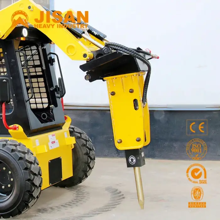 Hydraulic Skid Steer Loader Diesel Hammer Breaker Mini Attachment