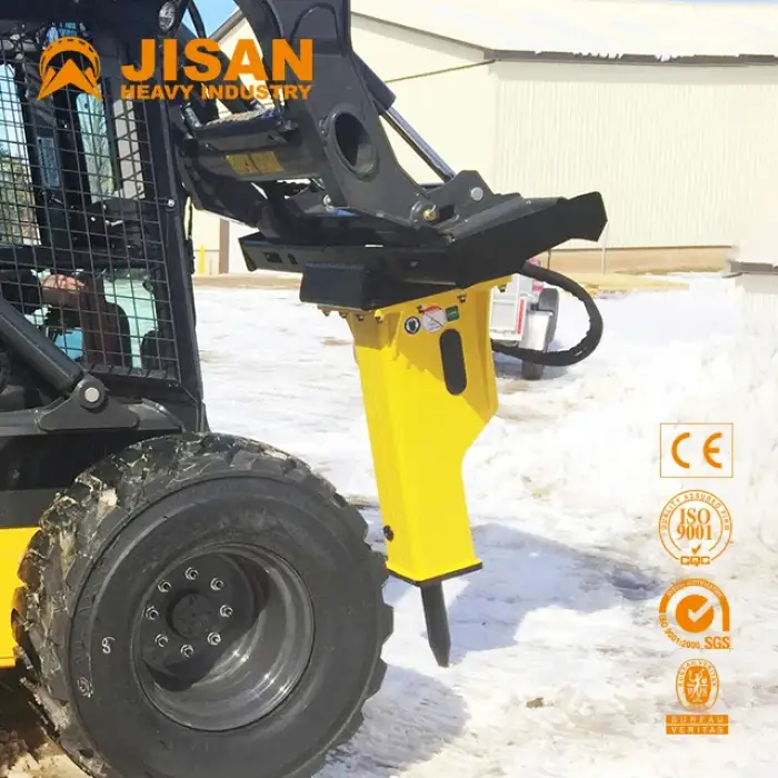 Hydraulic Skid Steer Loader Diesel Hammer Breaker Mini Attachment