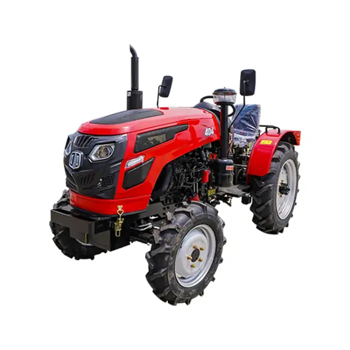 Farm Mini Tractor Seat Tractor Truck Lawn Mower Walk-Behind Tractor 4WD for Agriculture Garden