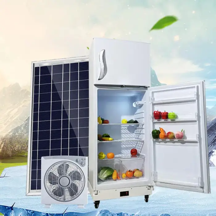 Solar Fridge With Batteries Power Camping 12 Volt 12V 138$ Energy Powder Battery Powered Outdoor Freezer Refrigerator/Fridge