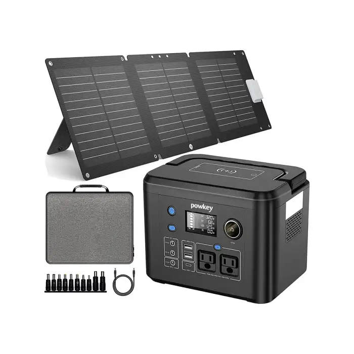 Wholesale 300W 600W Outdoor Camping Power Bank Battery Solar Portable Power Station Generator for Emergency Use