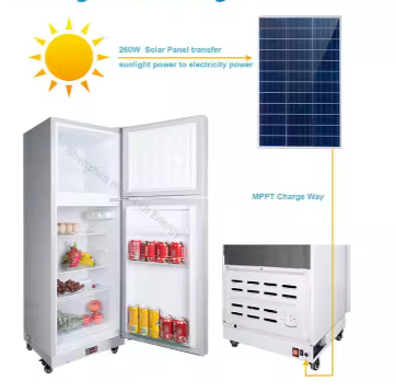 Solar Fridge With Batteries Power Camping 12 Volt 12V 138$ Energy Powder Battery Powered Outdoor Freezer Refrigerator/Fridge