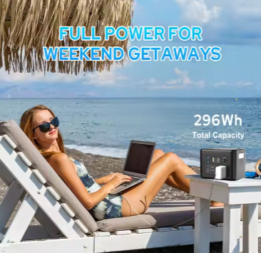 Wholesale 300W 600W Outdoor Camping Power Bank Battery Solar Portable Power Station Generator for Emergency Use