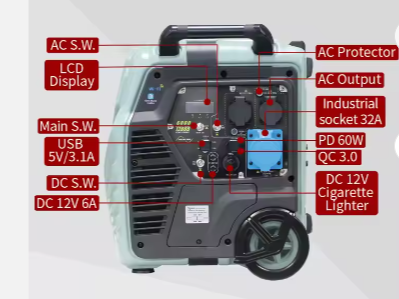 6000W Solar Power Station Camping 5000W Portable Solar Generator 6000W Portable Power Station