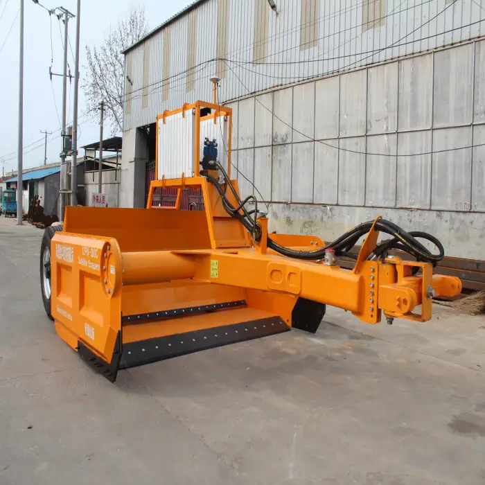 Tractor GPS Grader Scraper Walk Behind Tractor Attachments Carpet Land Leveling Machine Farm Machines Agriculture