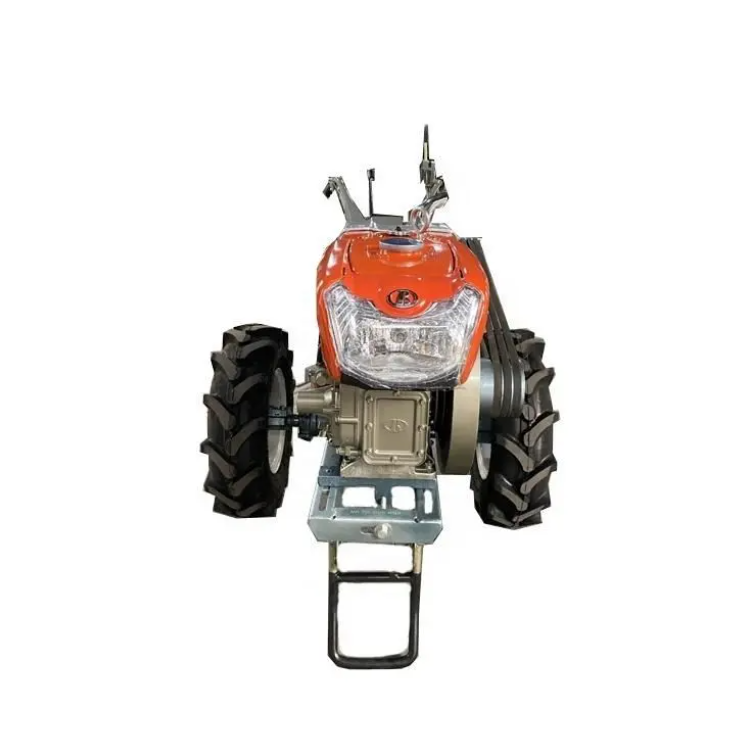 2 Wheels Hand Walking Tractor Small Multipurpose Farming Hand Tractors For Agriculture Machinery Plough Rotary