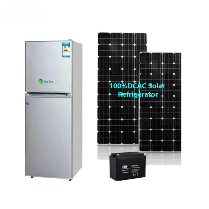 EP8 Solar Fridge Freezer Mini Travel Battery Solar Powered Refrigerator DC 12v 24v Compact Camping Electric Cooler