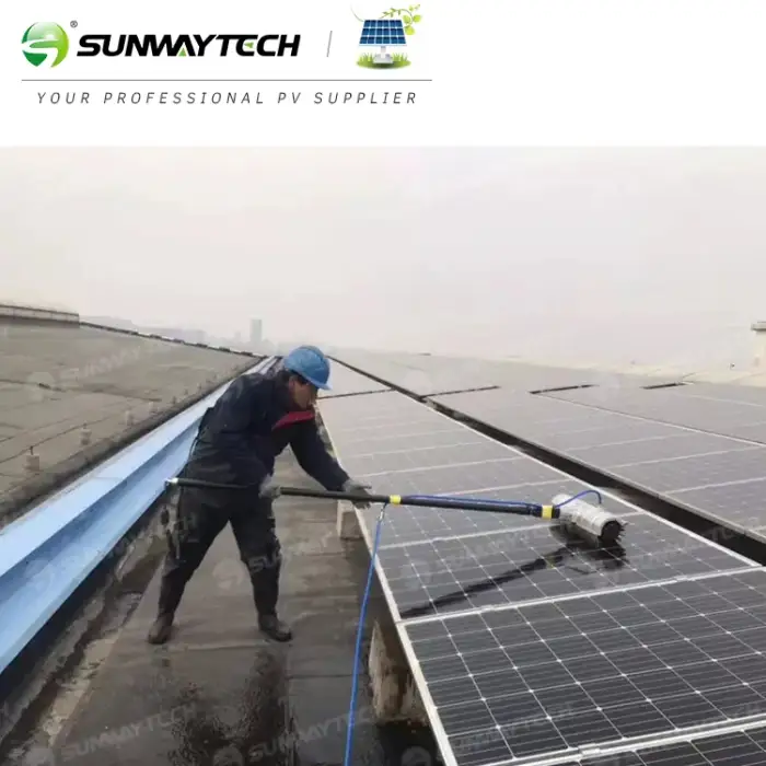 High Efficiency Solar Panel Cleaning Brush C21-7200 Solar Panel Cleaning Machine for Solar System