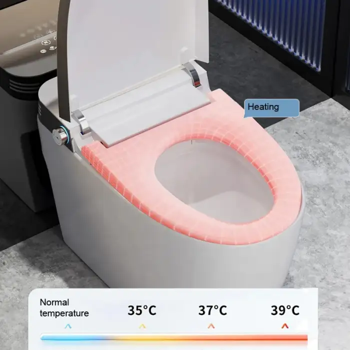 Modern Automatic Sanitary Ware Auto Open Flush Intelligent WC Commode Bidet Toilet P Trap Bathroom WC Smart Toilet