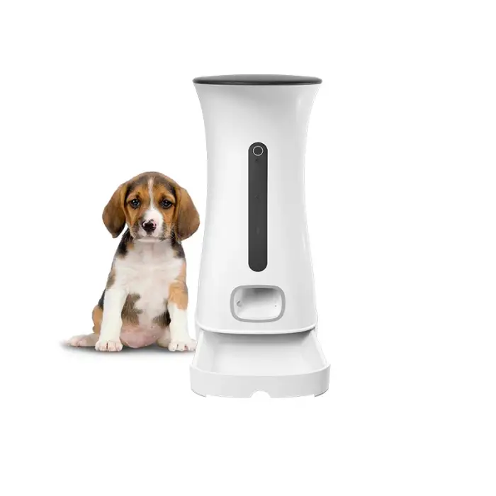 Smart Pet Feeder With Wi-Fi And Camera Automatic Pet Food Dispenser System