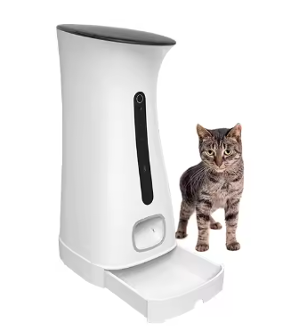 Smart Pet Feeder With Wi-Fi And Camera Automatic Pet Food Dispenser System