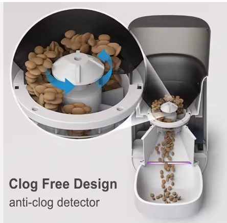 Droshipping Smart Wifi Pet Dog Automatic Pet Food Feeder Animal Feeders Pet Bowl Feeder