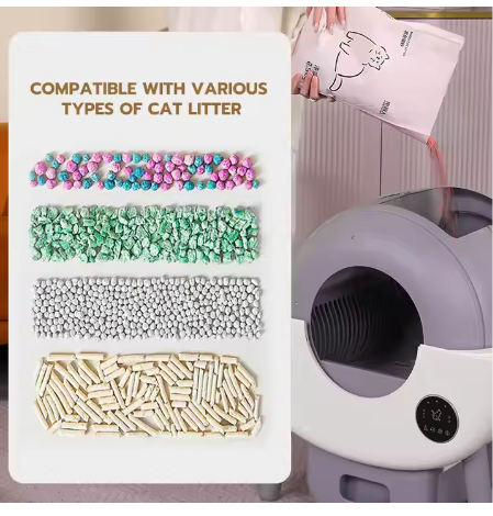 Intelligent Automatic Smart Cat Litter Box Self-Cleaning Litter Box For Cats