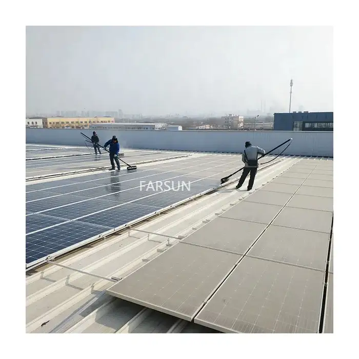 C21-7200 Solar Panel Cleaning Rolling Bush (7.2m) | Renewable Energy Equipment