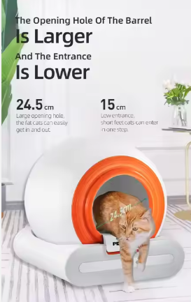 Smart Self-Cleaning Cat Litter Box Tuya APP Control Detachable Automatic Cat Litter Box Pet Products