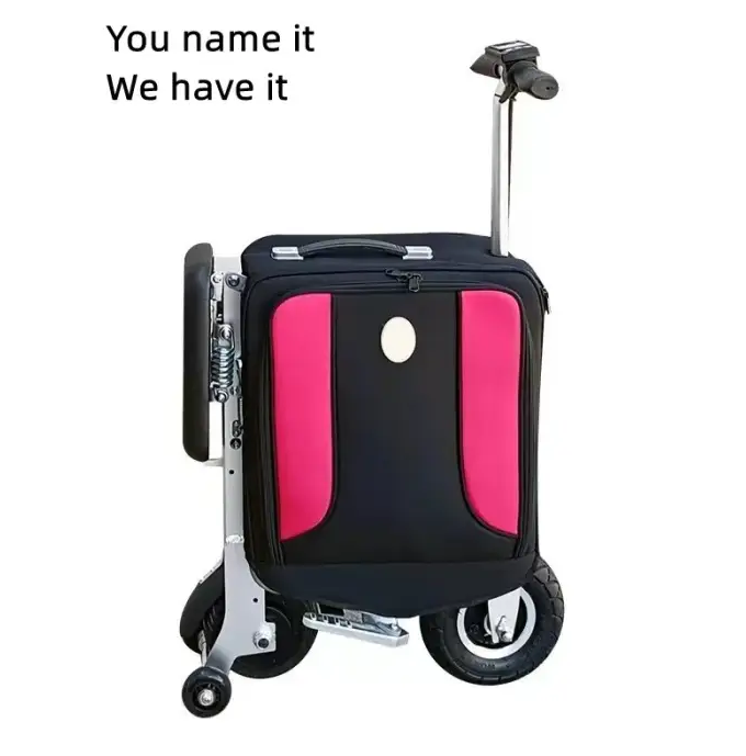 Smart Luggage Travel Scooter Suitcase Easy Lift Motorized Bag Electrical Luggage Carry-On Riding Scooter