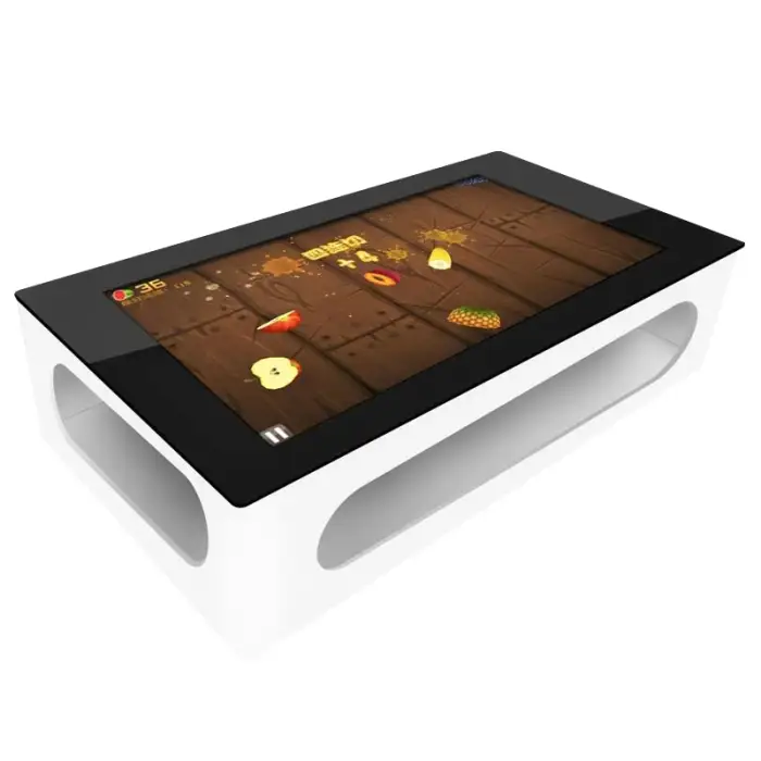 Indoor Smart Touchscreen Interactive Table Android Windows Table for Coffee / Conference / Game / Meeting