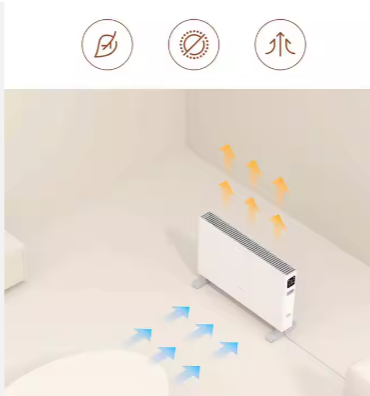 Xiaomi Smartmi Electric Heater 1S Home Room Heater Fast Convection Fan Wall Heater